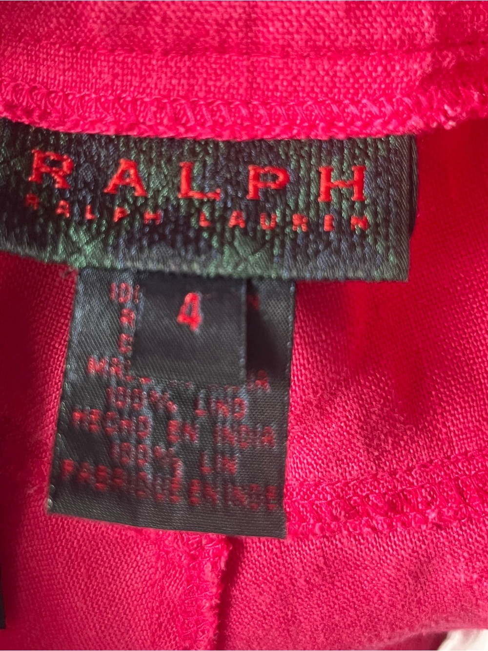 Ralph Lauren Pink and Green Linen Blend Jeans Bundle - Picture 14 of 15